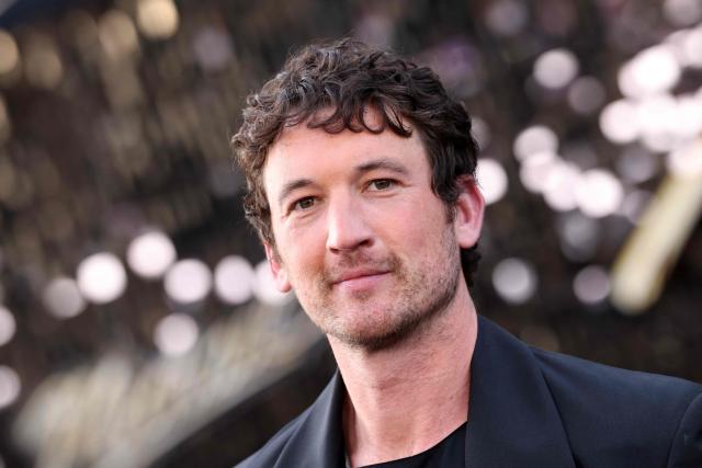 US actor Miles Teller attends the Los Angeles premiere of Lionsgate's "Michael" at the Dolby Theatre in Hollywood, California on April 20, 2026. (Photo by VALERIE MACON / AFP)