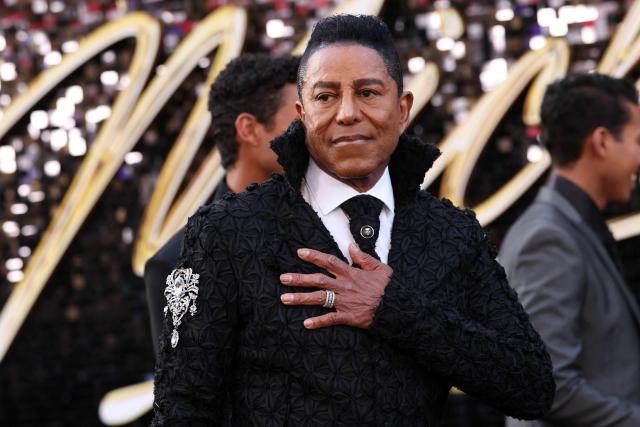 US singer-songwriter Jermaine Jackson attends the Los Angeles premiere of Lionsgate's "Michael" at the Dolby Theatre in Hollywood, California on April 20, 2026. (Photo by VALERIE MACON / AFP)