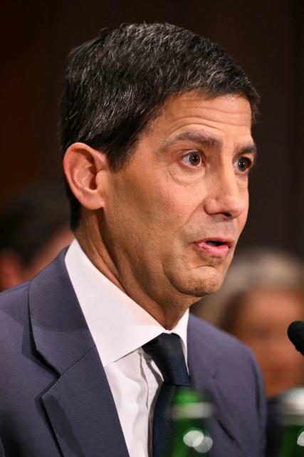 Kevin Warsh, nominee for US Federal Reserve Chair, testifies during a Senate Banking Committee hearing on his nomination on Capitol Hill in Washington, DC, on April 21, 2026. Warsh, President Donald Trump's choice to lead the US Federal Reserve, vowed Tuesday to protect central bank independence at his confirmation hearing, despite intense pressure from the president. The hearing will be scrutinized as it marks a key hurdle that Warsh must overcome to succeed Fed Chair Jerome Powell when his term ends on May 15. (Photo by Mandel NGAN / AFP)