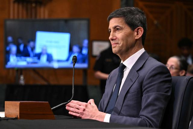 Kevin Warsh, nominee for US Federal Reserve Chair, testifies during a Senate Banking Committee hearing on his nomination on Capitol Hill in Washington, DC, on April 21, 2026. Warsh, President Donald Trump's choice to lead the US Federal Reserve, vowed Tuesday to protect central bank independence at his confirmation hearing, despite intense pressure from the president. (Photo by Mandel NGAN / AFP)