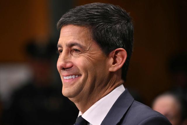 Kevin Warsh, nominee for US Federal Reserve Chair, testifies during a Senate Banking Committee hearing on his nomination on Capitol Hill in Washington, DC, on April 21, 2026. Warsh, President Donald Trump's choice to lead the US Federal Reserve, vowed Tuesday to protect central bank independence at his confirmation hearing, despite intense pressure from the president. (Photo by Mandel NGAN / AFP)