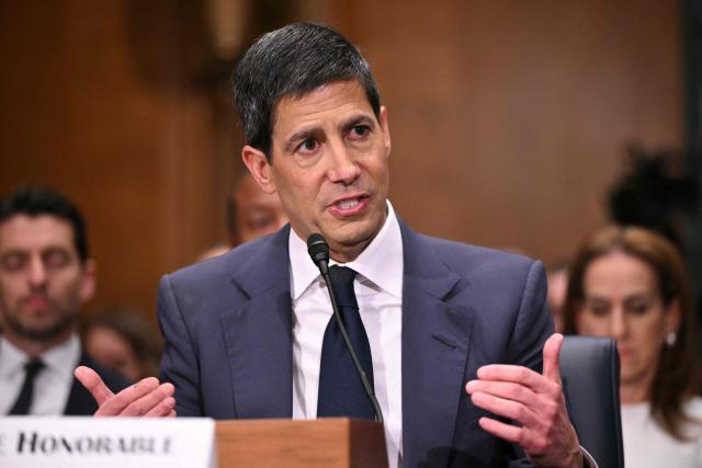 Kevin Warsh, nominee for US Federal Reserve Chair, testifies during a Senate Banking Committee hearing on his nomination on Capitol Hill in Washington, DC, on April 21, 2026. Warsh, President Donald Trump's choice to lead the US Federal Reserve, vowed Tuesday to protect central bank independence at his confirmation hearing, despite intense pressure from the president. (Photo by Mandel NGAN / AFP)