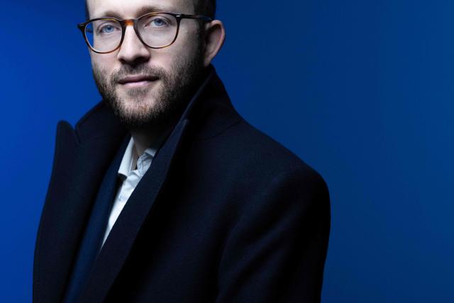 Horizons & Independants' MP Jeremie Patrier-Leitus poses during a photo session in Paris on April 21, 2026. (Photo by Joel Saget / AFP)