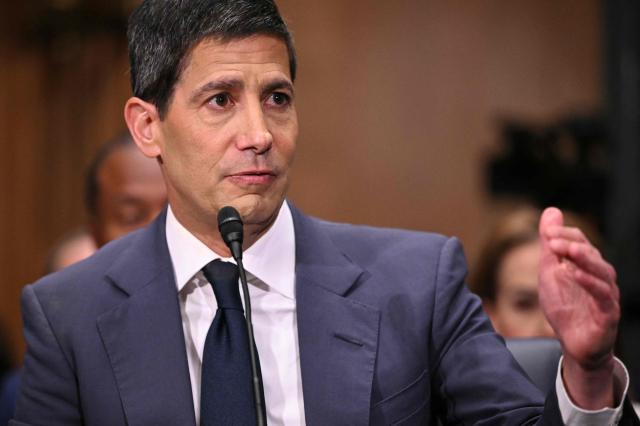 Kevin Warsh, nominee for US Federal Reserve Chair, testifies during a Senate Banking Committee hearing on his nomination on Capitol Hill in Washington, DC, on April 21, 2026. Warsh, President Donald Trump's choice to lead the US Federal Reserve, vowed Tuesday to protect central bank independence at his confirmation hearing, despite intense pressure from the president. (Photo by Mandel NGAN / AFP)