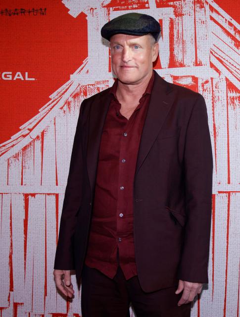 US actor Woody Harrelson attends the premiere of Angel Studios' "Animal Farm" at Regal Theatre Battery Park in New York on April 21, 2026. (Photo by Leonardo MUNOZ / AFP)