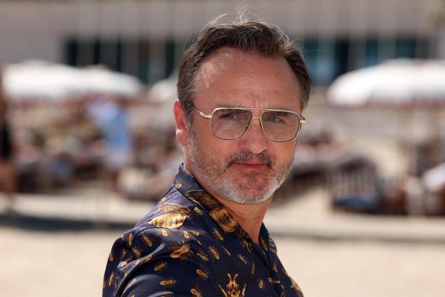 Danish  Actor Lars Ranthe poses during the "Snake killer" photocall as part of the 9th edition of the Cannes international Series Festival (Canneseries) in Cannes, southern France, on April 25, 2026. (Photo by Valery HACHE / AFP)