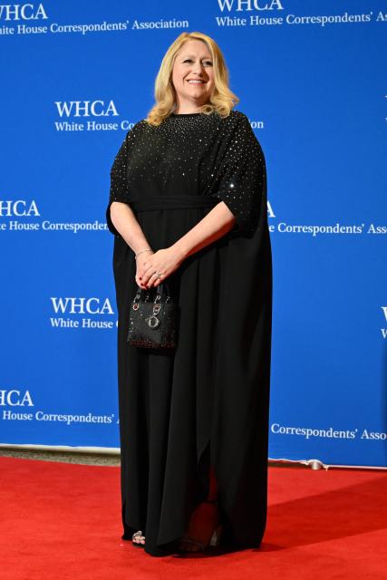 Chairman of US Entertainment TV for Disney, Debra OConnell attends the White House Correspondents' dinner at the Washington Hilton in Washington, DC, on April 25, 2026. US President Donald Trump is attending the annual gala of the political press for the first time while in office. (Photo by Alex WROBLEWSKI / AFP)