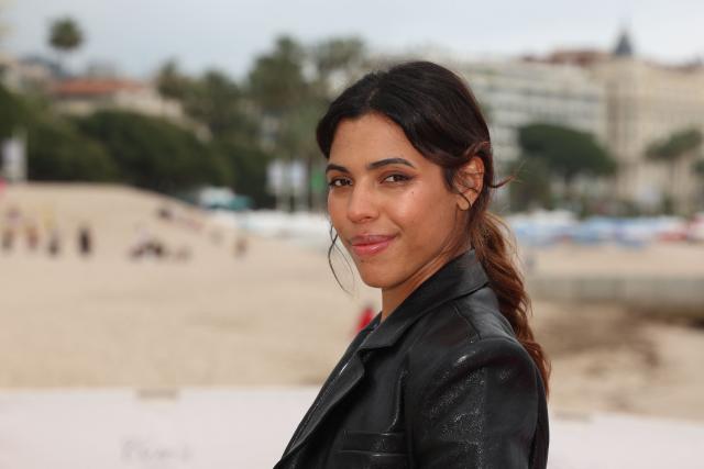 French actress Zita Hanrot  poses during the "Paradoxes" photocall as part of the 9th edition of the Cannes international Series Festival (Canneseries) in Cannes, southern France, on April 26, 2026. (Photo by Valery HACHE / AFP)