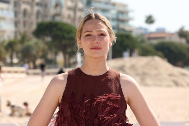 Belgian actress Lauren Versnick poses during the "This is not a murder mystery" photocall as part of the 9th edition of the Canneseries international series festival in Cannes, southern France, on April 27, 2026. (Photo by Valery HACHE / AFP)