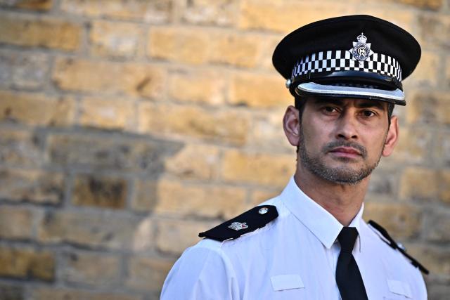Metropolitan Police detective superintendent Gareth Gilbert poses for a photo in central London on April 25, 2026. London's police force has invested heavily in clamping down on the phenomenon which has led the metropolis to be dubbed Europe's phone theft capital. (Photo by Ben STANSALL / AFP) / TO GO WITH Britain-police-theft-crime,REPORTAGE by Kimberley MANNION