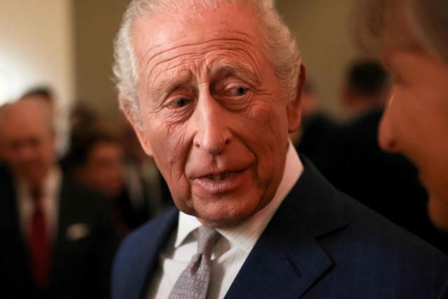 Britain's King Charles III attends the Greater Together Reception, partner of King’s Trust at Christie's in New York, on April 29, 2026. (Photo by Spencer Platt / POOL / AFP)