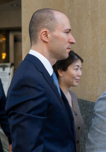 OpenAI president Greg Brockman leaves the Ronald V. Dellums US Courthouse where the Elon Musk v OpenAI trial proceeded for its third day in Oakland, California, on April 29, 2026. Billionaire Elon Musk took the stand April 28 to accuse OpenAI and its boss Sam Altman of betraying the AI company's altruistic origins, in a trial that could have far-reaching consequences for the industry and oblige the ChatGPT maker to profoundly revamp its business. The legal clash across the bay from San Francisco is widely seen as a battle of egos pitting the world's richest person against a startup Musk once backed and now trails in the booming AI sector. (Photo by Karl Mondon / AFP)