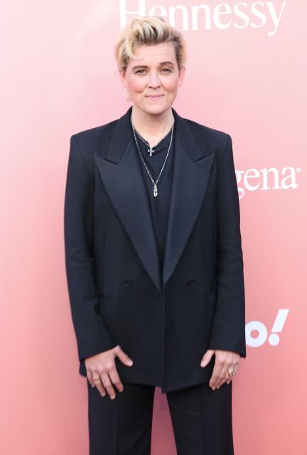 US singer-songwriter Brandi Carlile attends Billboard Women in Music at the Hollywood Palladium in Los Angeles on April 29, 2026. (Photo by VALERIE MACON / AFP)