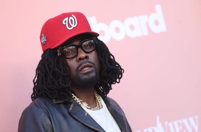 US rapper Wale attends Billboard Women in Music at the Hollywood Palladium in Los Angeles on April 29, 2026. (Photo by VALERIE MACON / AFP)