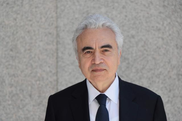 Turkish Executive Director of the International Energy Agency Fatih Birol poses for a portrait at the IEA (International Energy Agency) headquarters in Paris on April 30, 2026. (Photo by Ludovic MARIN / AFP)