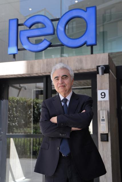 Turkish Executive Director of the International Energy Agency Fatih Birol poses for a portrait at the IEA (International Energy Agency) headquarters in Paris on April 30, 2026. (Photo by Ludovic MARIN / AFP)