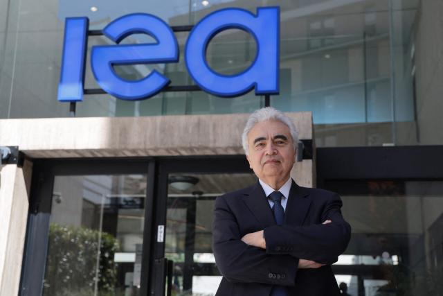 Turkish Executive Director of the International Energy Agency Fatih Birol poses for a portrait at the IEA (International Energy Agency) headquarters in Paris on April 30, 2026. (Photo by Ludovic MARIN / AFP)