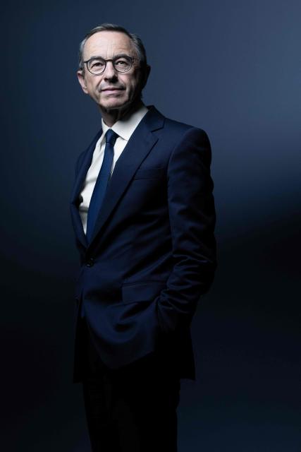 French right-wing Les Republicains (LR) President and candidate for the France's 2027 presidential elections Bruno Retailleau, poses during a photo session in Paris, on April 29, 2026. (Photo by Joel Saget / AFP)