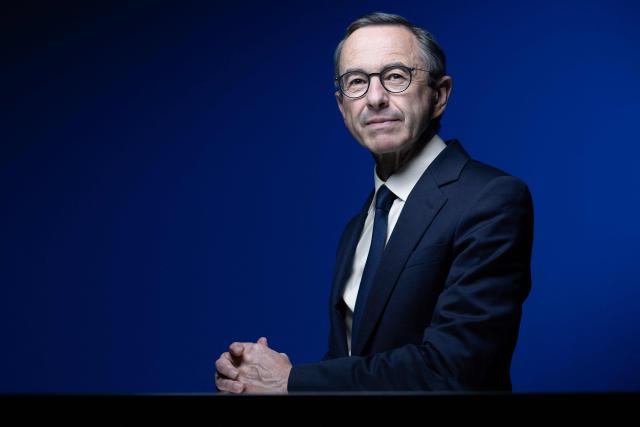 French right-wing Les Republicains (LR) President and candidate for the France's 2027 presidential elections Bruno Retailleau, poses during a photo session in Paris, on April 29, 2026. (Photo by Joel Saget / AFP)