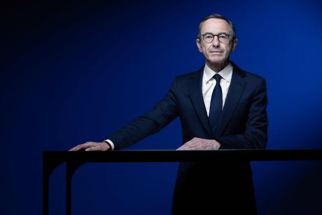 French right-wing Les Republicains (LR) President and candidate for the France's 2027 presidential elections Bruno Retailleau, poses during a photo session in Paris, on April 29, 2026. (Photo by Joel Saget / AFP)