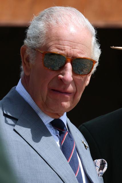 Britain's King Charles III visits Shenandoah National Park in Front Royal, Virginia, on April 30, 2026. (Photo by Tom BRENNER / POOL / AFP)