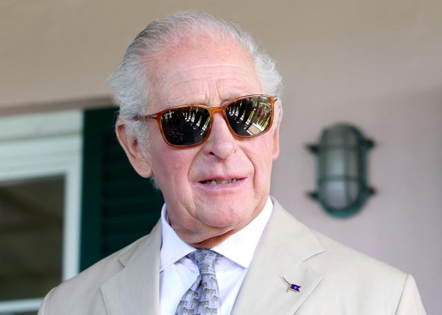 Britain's King Charles III during a visit to a ‘Living Classroom’ on Trunk Island on May 1, 2026 in Hamilton, Bermuda. King Charles III is in Bermuda for his first visit to a British Overseas Territory as Sovereign. (Photo by Chris Jackson / POOL / AFP)