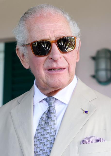 Britain's King Charles III during a visit to a ‘Living Classroom’ on Trunk Island on May 1, 2026 in Hamilton, Bermuda. King Charles III is in Bermuda for his first visit to a British Overseas Territory as Sovereign. (Photo by Chris Jackson / POOL / AFP)