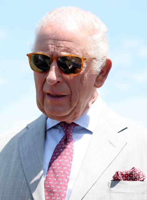 Britain's King Charles visits a UK Space Agency (UKSA) site on Cooper's Island, Bermuda, May 2, 2026. King Charles III is in Bermuda for his first visit to a British Overseas Territory as Sovereign. (Photo by Chris Jackson / POOL / AFP)