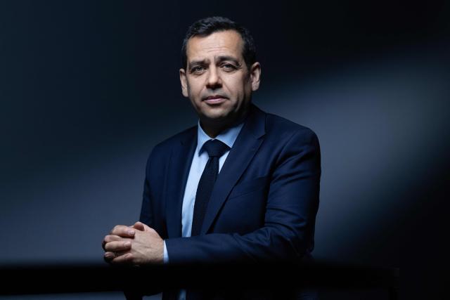 President of the Paris judicial court Peimane Ghaleh-Marzban poses during a photo session in Paris on April 29, 2026. (Photo by Joel Saget / AFP)