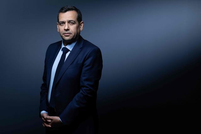 President of the Paris judicial court Peimane Ghaleh-Marzban poses during a photo session in Paris on April 29, 2026. (Photo by Joel Saget / AFP)