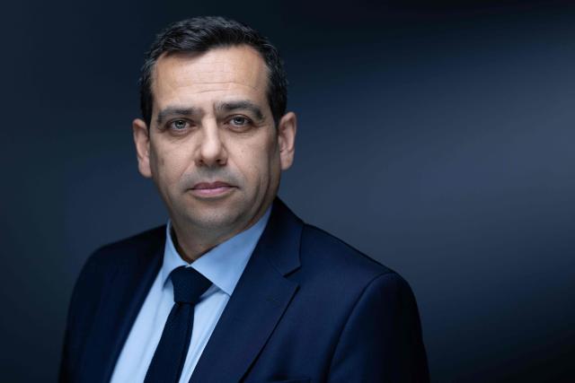 President of the Paris judicial court Peimane Ghaleh-Marzban poses during a photo session in Paris on April 29, 2026. (Photo by Joel Saget / AFP)