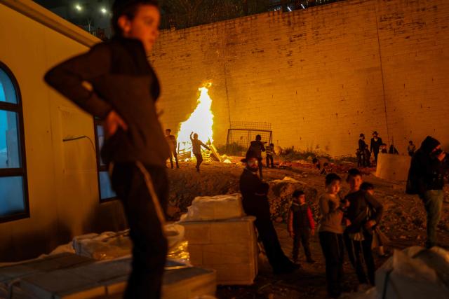 Ultra-Orthodox Jews celebrate Lag BaOmer in Jerusalem on May 4, 2026. Lag BaOmer marks the anniversary of the death of Talmudic sage Rabbi Shimon Bar Yochai approximately 1,900 years ago. (Photo by Ilia YEFIMOVICH / AFP)