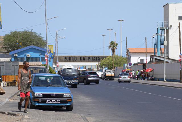 A general view of the entrance to the Port of Praia in Praia, the capital of Cape Verde, on May 4, 2026. Strict precautionary measures including isolation are in place on a cruise ship anchored off Cape Verde on which a suspected outbreak of hantavirus has killed three people, the cruise operator said on May 4, 2026.
The Canary Islands are being "considered" for disembarkation of the boat, which has 149 people of 23 nationalities on board, after Cape Verde refused entry, Oceanwide Expeditions said in a statement. (Photo by AFP)