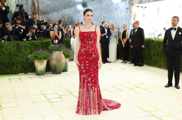 US producer Bee Shaffer arrives for the 2026 Met Gala celebrating "Costume Art" at the Metropolitan Museum of Art on May 4, 2026, in New York. (Photo by ANGELA WEISS / AFP)