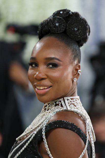 US tennis player Venus Williams arrives for the 2026 Met Gala celebrating "Costume Art" at the Metropolitan Museum of Art, in New York, on May 4, 2026. (Photo by Angela Weiss / AFP)