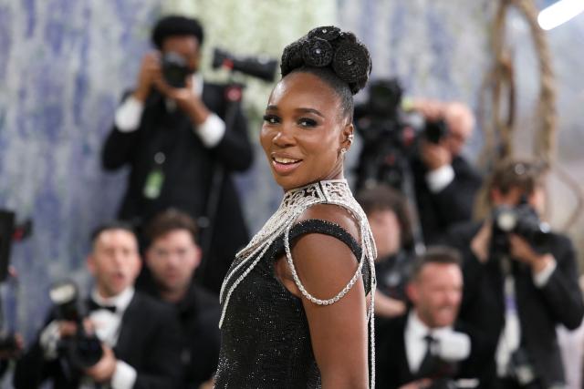 US tennis player Venus Williams arrives for the 2026 Met Gala celebrating "Costume Art" at the Metropolitan Museum of Art, in New York, on May 4, 2026. (Photo by Angela Weiss / AFP)