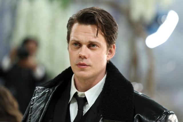 Swedish actor Bill Skarsgard arrives for the 2026 Met Gala celebrating "Costume Art" at the Metropolitan Museum of Art, in New York, on May 4, 2026. (Photo by Angela Weiss / AFP)