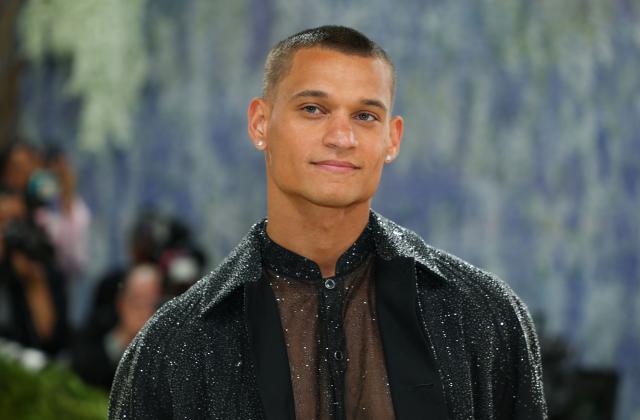 US actor Tyriq Withers arrives for the 2026 Met Gala celebrating "Costume Art" at the Metropolitan Museum of Art, in New York, on May 4, 2026. (Photo by ANGELA WEISS / AFP)