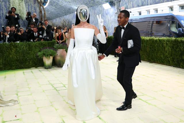US singer-songwriter Katy Perry arrives for the 2026 Met Gala celebrating "Costume Art" at the Metropolitan Museum of Art, in New York, on May 4, 2026. (Photo by Angela Weiss / AFP)