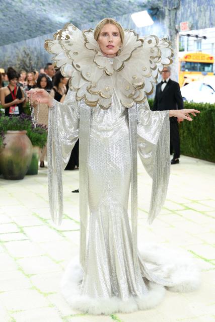 US model and actress Dree Hemingway arrives for the 2026 Met Gala celebrating "Costume Art" at the Metropolitan Museum of Art, in New York, on May 4, 2026. (Photo by Angela Weiss / AFP)