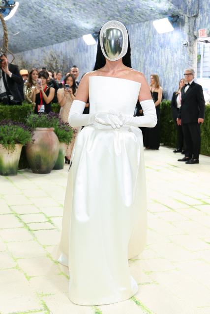 US singer-songwriter Katy Perry arrives for the 2026 Met Gala celebrating "Costume Art" at the Metropolitan Museum of Art, in New York, on May 4, 2026. (Photo by Angela Weiss / AFP)
