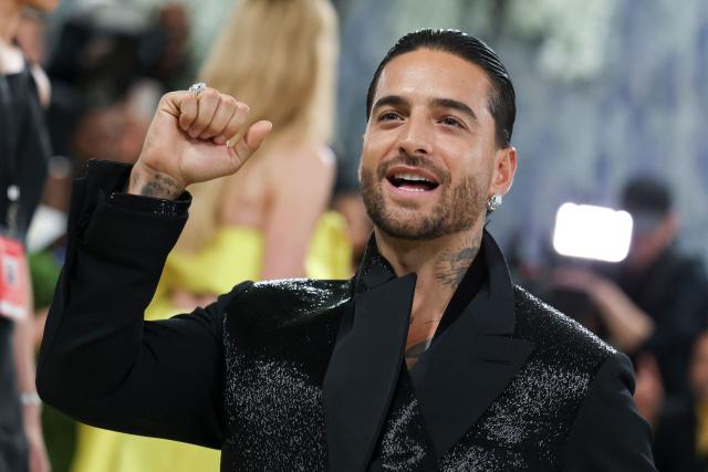 Colombian singer Maluma arrives for the 2026 Met Gala celebrating "Costume Art" at the Metropolitan Museum of Art, in New York, on May 4, 2026. (Photo by Angela Weiss / AFP)