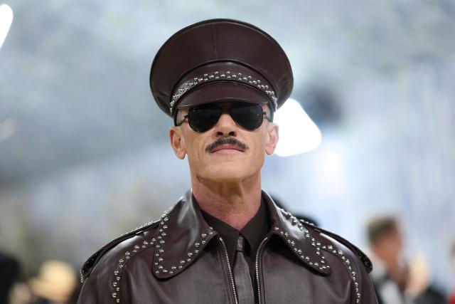 Welsh actor Luke Evans arrives for the 2026 Met Gala celebrating "Costume Art" at the Metropolitan Museum of Art, in New York, on May 4, 2026. (Photo by Angela Weiss / AFP)