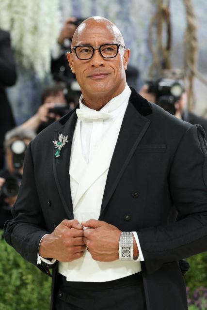 US actor and wrestler Dwayne Johnson arrives for the 2026 Met Gala celebrating "Costume Art" at the Metropolitan Museum of Art, in New York, on May 4, 2026. (Photo by Angela Weiss / AFP)