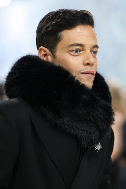 US actor Rami Malek arrives for the 2026 Met Gala celebrating "Costume Art" at the Metropolitan Museum of Art, in New York, on May 4, 2026. (Photo by Angela Weiss / AFP)