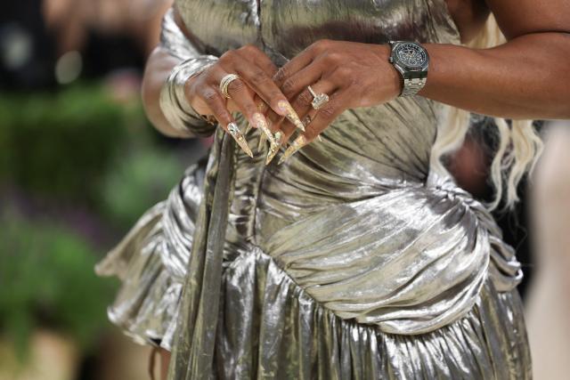 US former tennis player Serena Williams arrives for the 2026 Met Gala celebrating "Costume Art" at the Metropolitan Museum of Art, in New York, on May 4, 2026. (Photo by Angela Weiss / AFP)