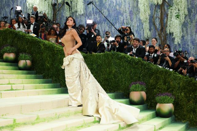 US entrepreneur Kylie Jenner arrives for the 2026 Met Gala celebrating "Costume Art" at the Metropolitan Museum of Art, in New York, on May 4, 2026. (Photo by Angela Weiss / AFP)