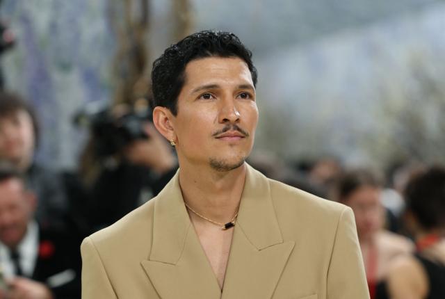 US actor Danny Ramirez arrives for the 2026 Met Gala celebrating "Costume Art" at the Metropolitan Museum of Art, in New York, on May 4, 2026. (Photo by ANGELA WEISS / AFP)