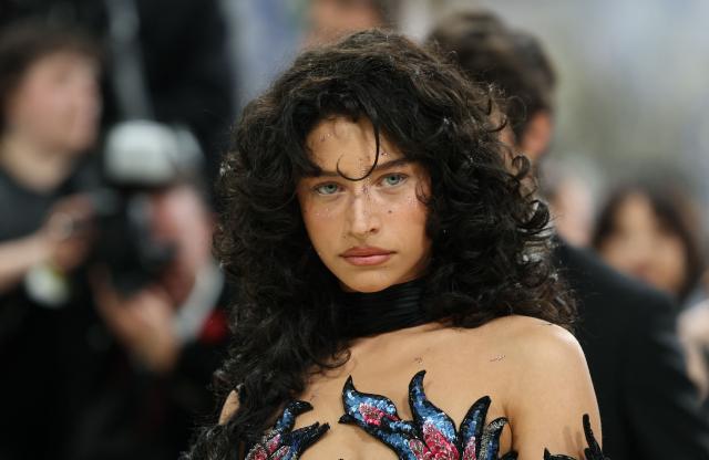 US actress Odessa A'Zion arrives for the 2026 Met Gala celebrating "Costume Art" at the Metropolitan Museum of Art, in New York, on May 4, 2026. (Photo by ANGELA WEISS / AFP)
