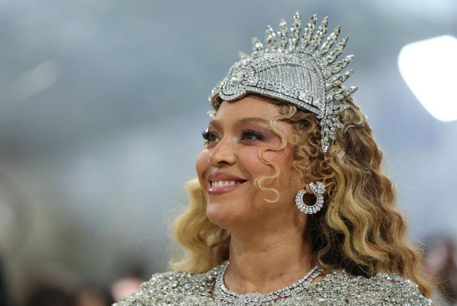 US singer-songwriter Beyonce arrives for the 2026 Met Gala celebrating "Costume Art" at the Metropolitan Museum of Art, in New York, on May 4, 2026. (Photo by ANGELA WEISS / AFP)